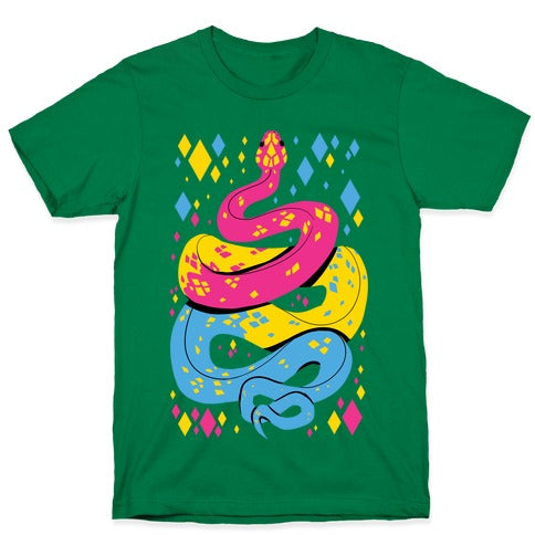 Pride Snakes: Pansexual T-Shirt